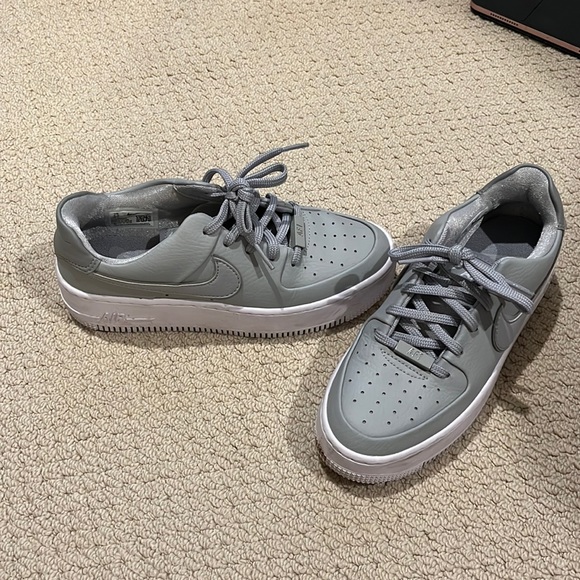 tan platform air force ones